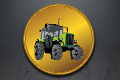 Emblém traktor GL182