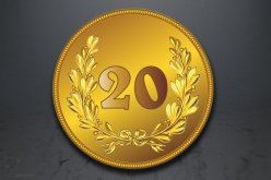 Emblém Číslo "20" GL208